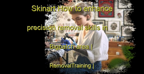 Skinart How to enhance precision removal skills in Bigpatch area | RemovalTraining | RemovalClasses | SkinartTraining-United States